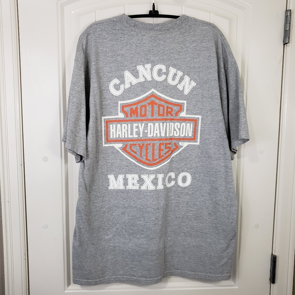Harley Davidson Cancun Mexico Tee
